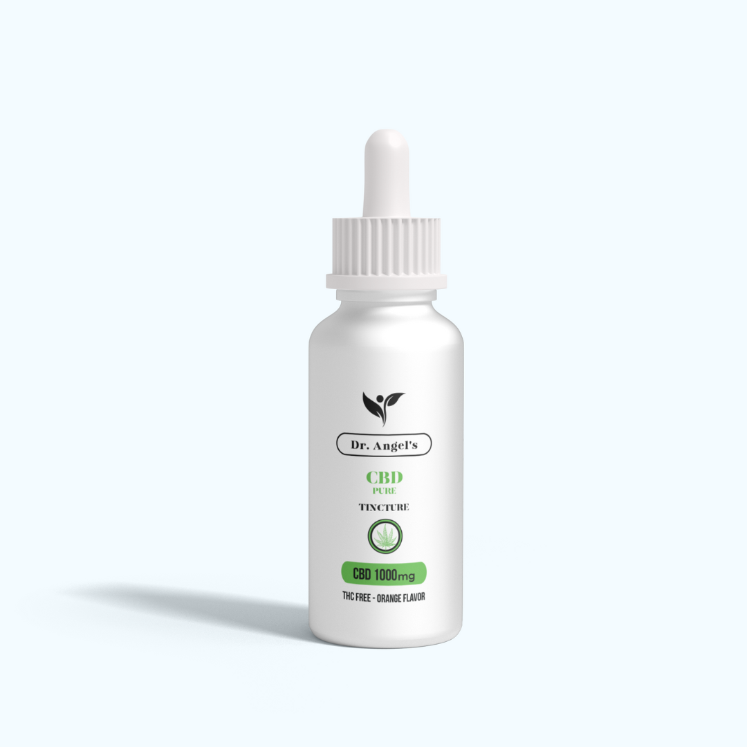 CBD 1000mg Pure tincture orange flavor – Dr Angel's CBD 1000mg Pure tincture orange flavor – Dr Angel's